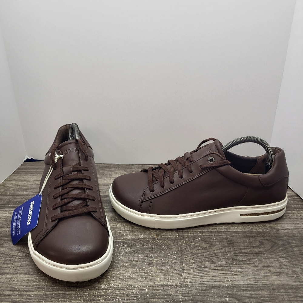 Birkenstock Bend Low Men's EU 42 US 9 Brown Leather Casual Shoe Sneaker New